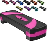 Xn8 Sports Adjustable Height Exercise Step 5/10/15 cm Sturdy Stepper