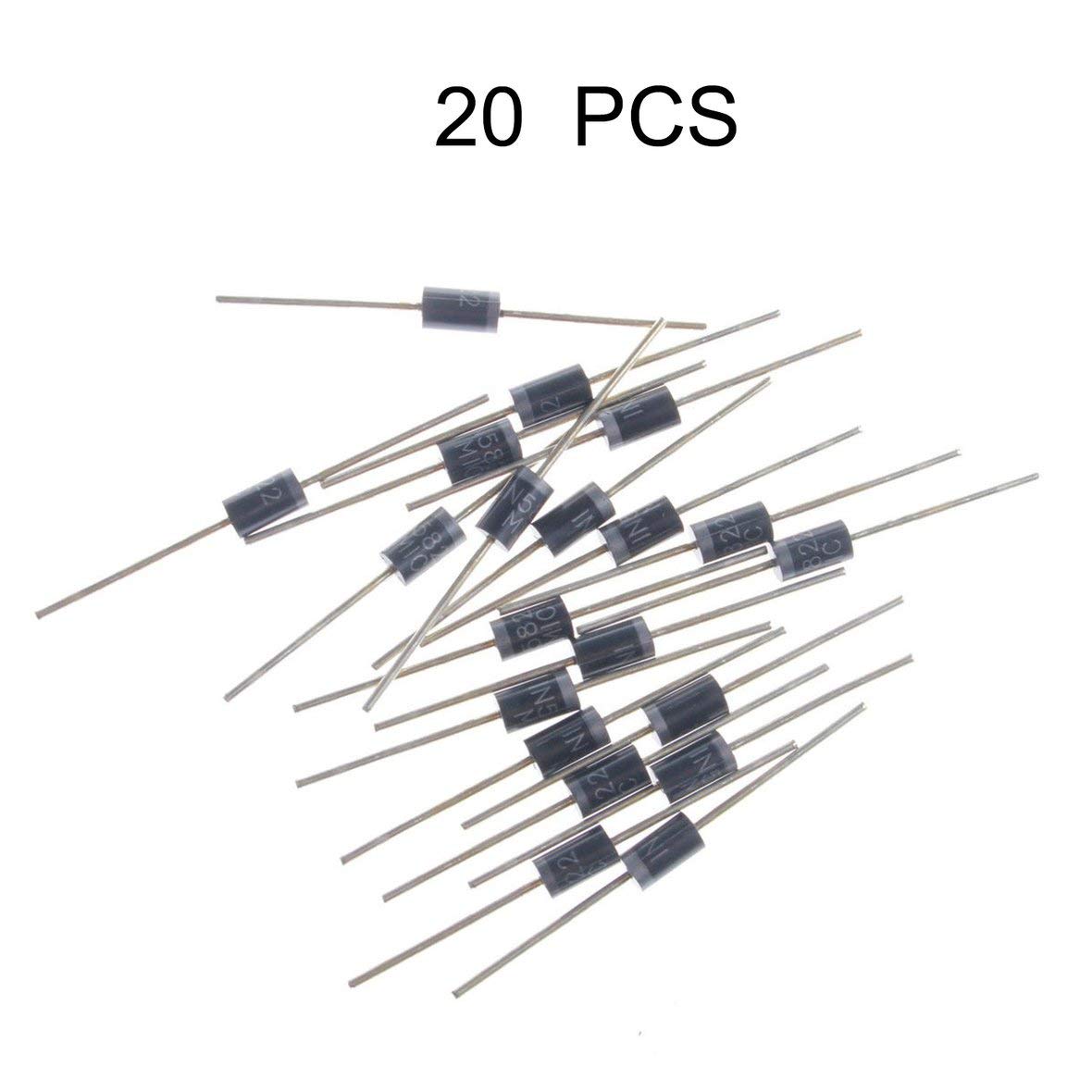 Heaviesk Diode Schottky exquise 20pcs 1n5822 In5822 Diode Schottky 40V