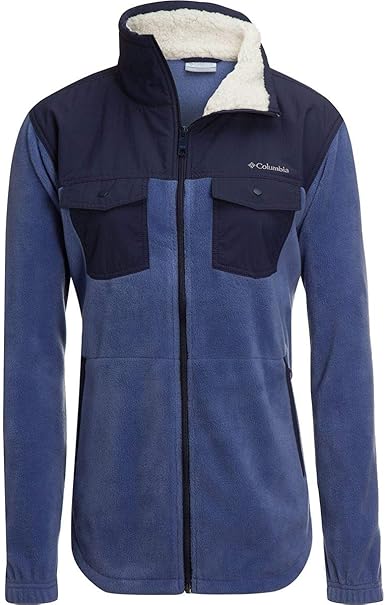 columbia women's benton springs overlay fleece jacket