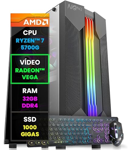 PC GAMER HERTZ® RYZEN 7 5700X WATER COOLER 240MM 32GB SSD 1TB RTX