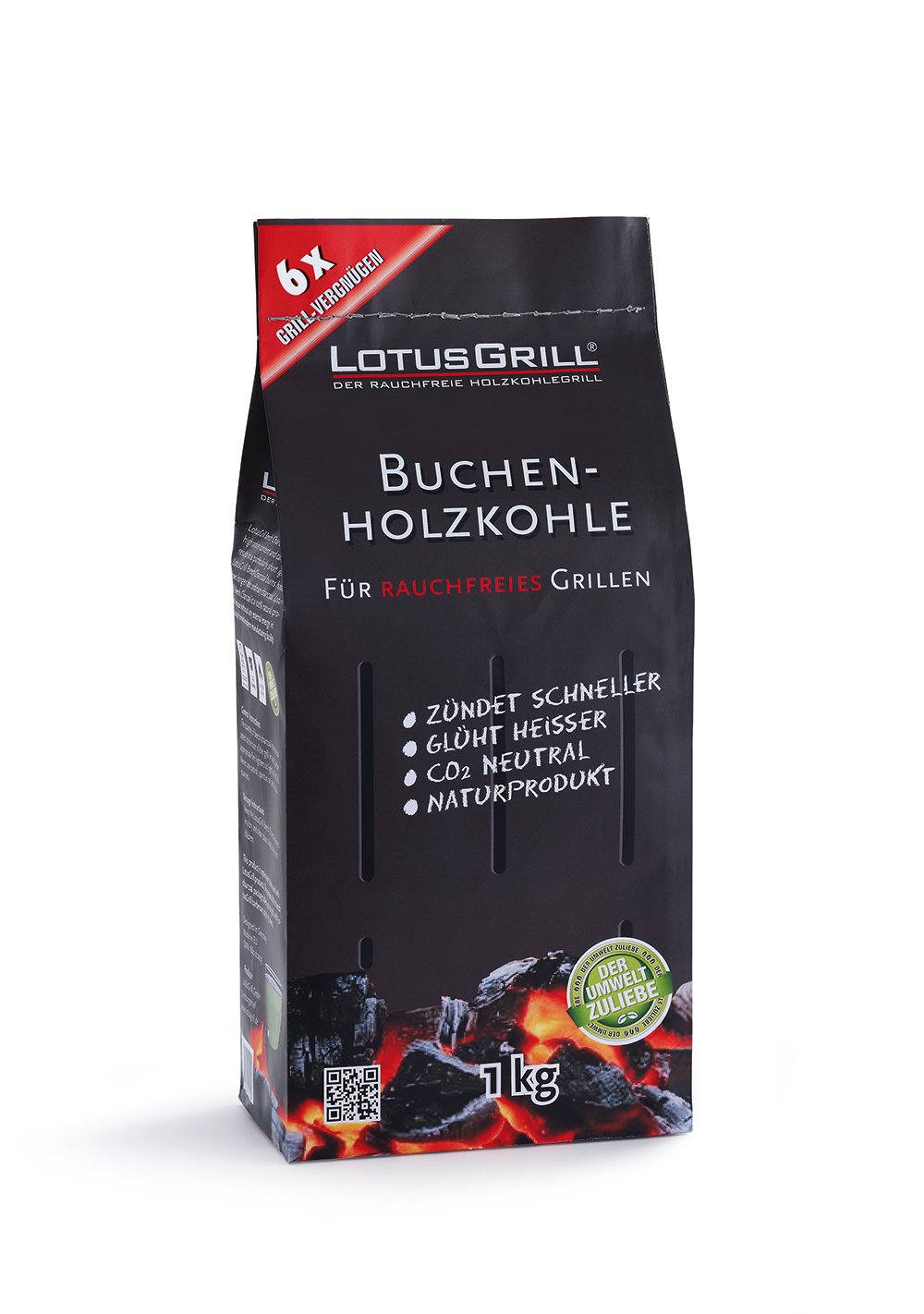 LotusGrill LK Bolsa carbón de haya kg