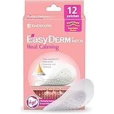 DWEasyDerm Easyderm Real Calming Patch Microdart Pimple Patches, Clear Nano Micropoint | Niacinamide, Hyaluronic Acid, EGF Acne Dark Spot Care, K-beauty | 12 Counts