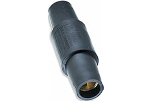 Marinco CDFF-A CLS Cam Type, Series 16, 400 Amp Female to Female Coupler (F-F) - Black (A)