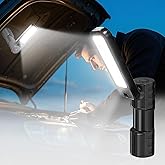 Rechargeable 5000LM Magnetic Work Light,180° Rotate Mechanic Work Light for Car Repair, BBQ,Emergency, Camping, Outdoor & Mechanics Tools