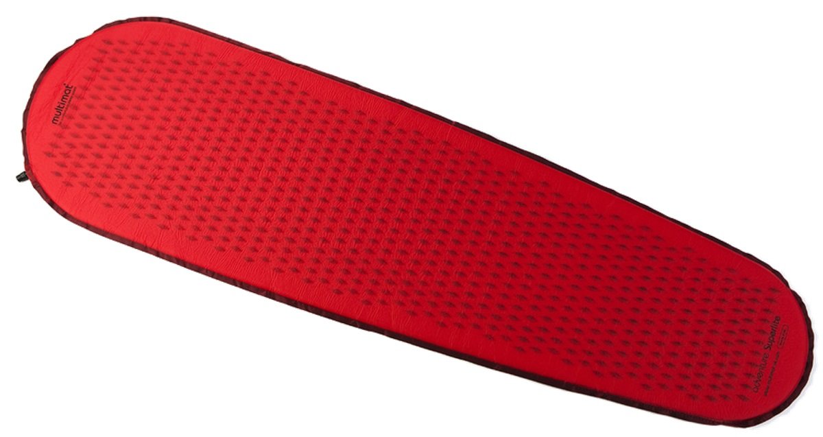 Multimat Superlite 25 Self Inflating Mat - Red and Black