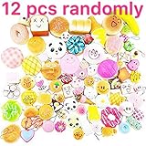 Originnt 12 Pcs Kawaii Squishies Slow Rising Jumbo/Medium/Mini Random Cake Bread with Phone Straps ibloom squishy