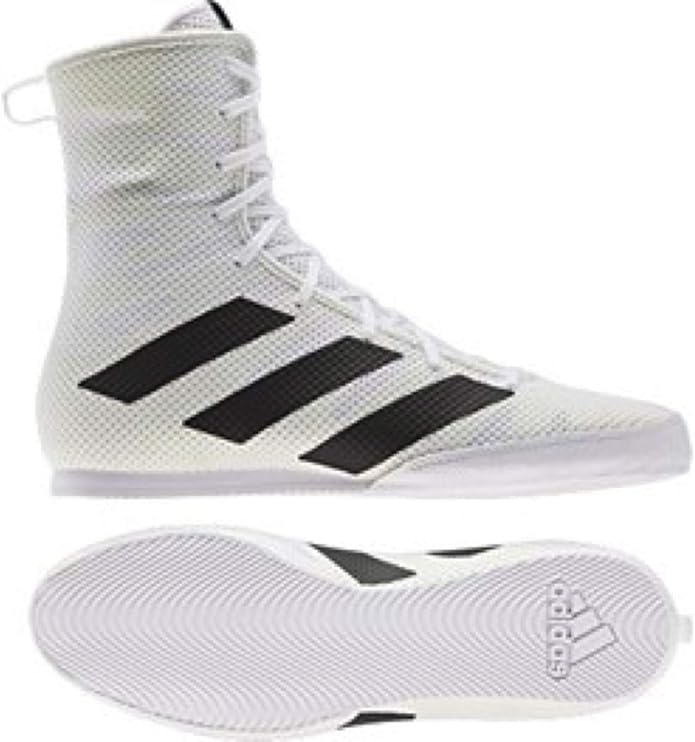 Adi Mens Box Hog 3 White Boxing Boots Amazon.co.uk Shoes & Bags