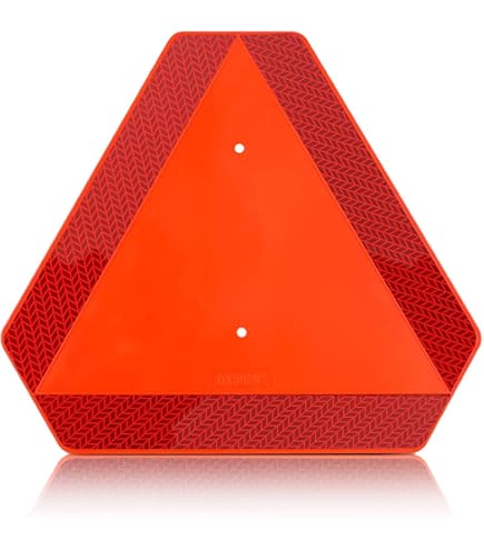 Triangle Slow Sign Big Triangles Graded Orange Barn Quilt Fall Colors Of Nature, 4
