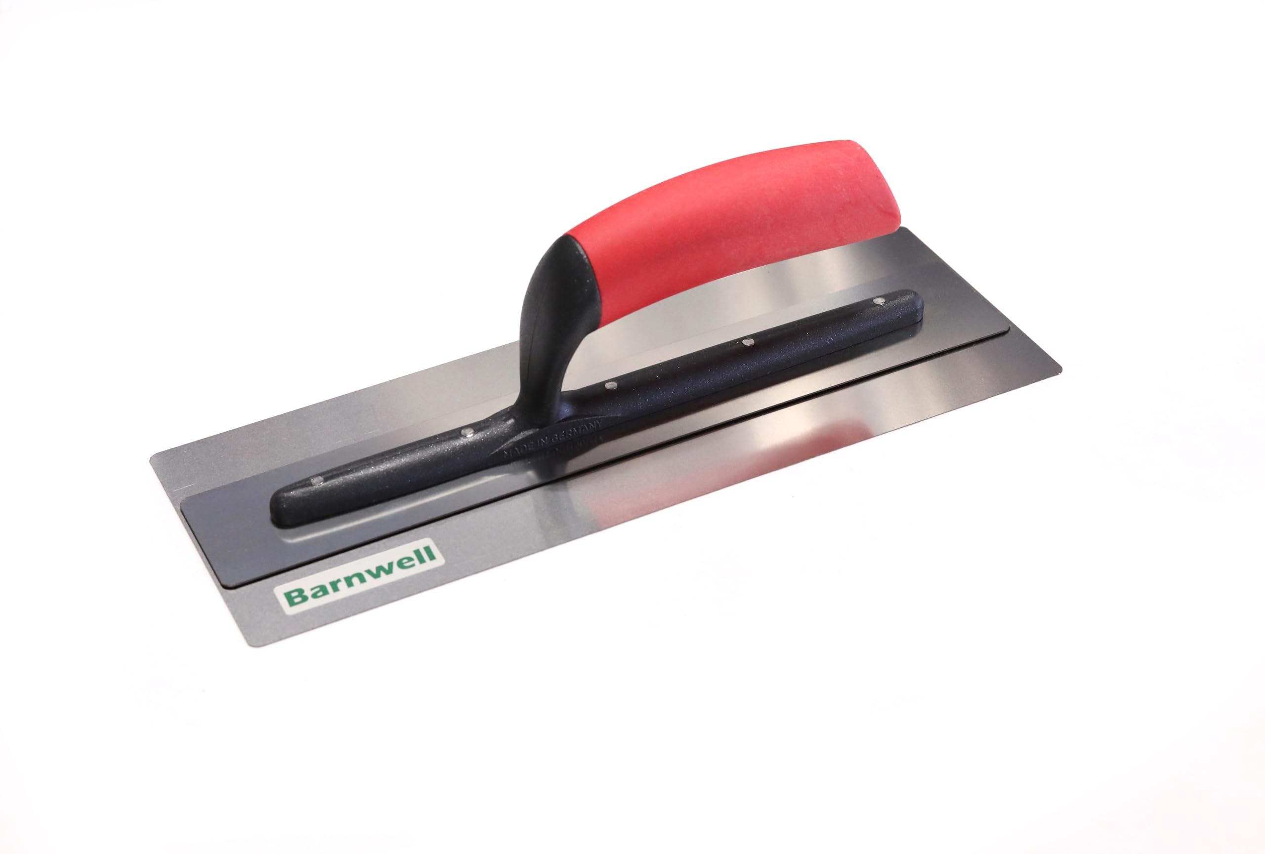 Barnwell PlasterFlex Plastering Trowel with Rubber Handle Finishing Metal Thin Flexible Stainless Steel (12")