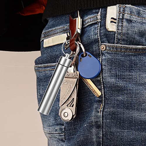 Dental Teeth Pick Stainless Steel Toothpick Set Reusable Tooth Stains Remover Dental Tool Teeth Cleaning Tools with Holder for Outdoor Picnic, Camping, Travel (3PCS/Set,)