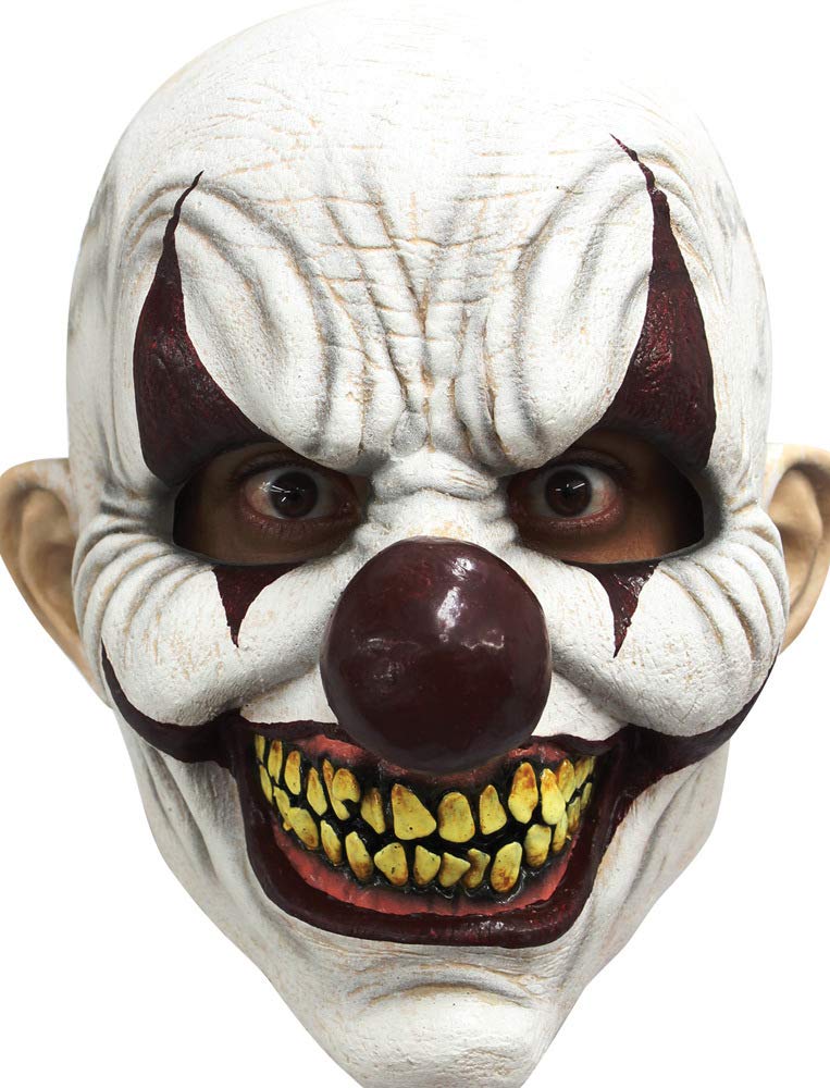 REV Générique - Mahal681 - Full Latex Mask for Adult Sinister Clown - One Size