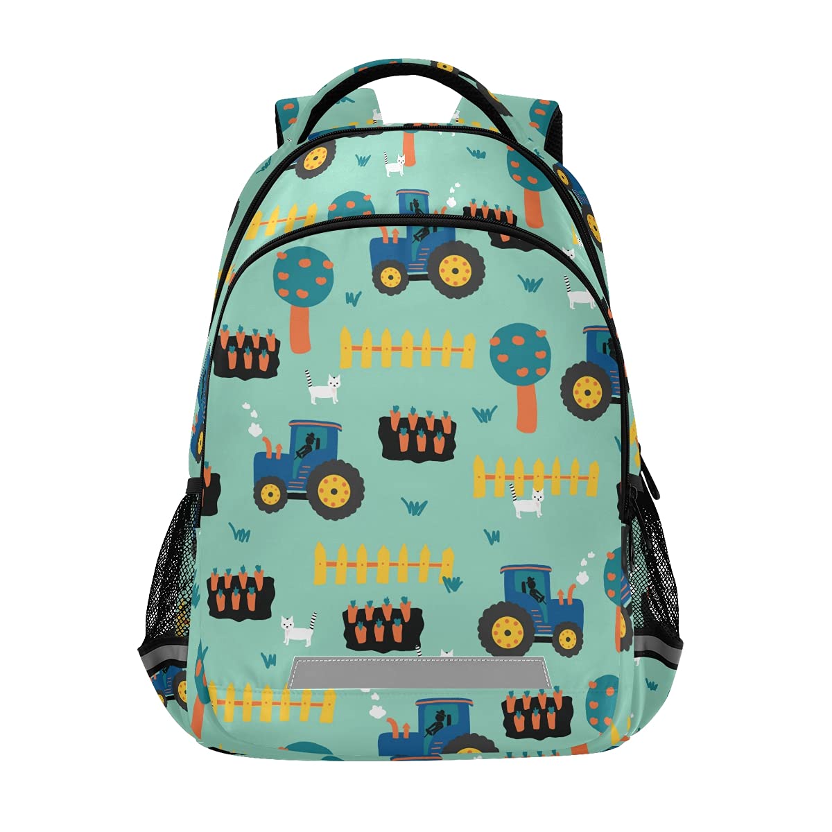 Tractors car Kids Backpacks for Kids School Bag Student Backpack Bookbag for Boys Girls Casual Bag — image 1