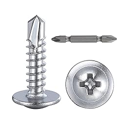 Wensilon（300pcs）#8×3/4”for Sheet Metal