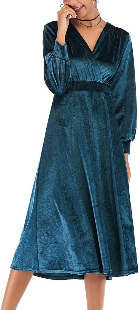 amazon uk velvet dresses