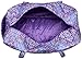 Vera Bradley Women's Cotton Large Travel Duffel Bag, Lilac Tapestry, One Size