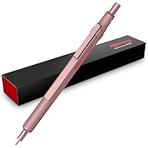 Rotring 600 Mechanical Pencil HB 0.5 mm Red All-Metal Body