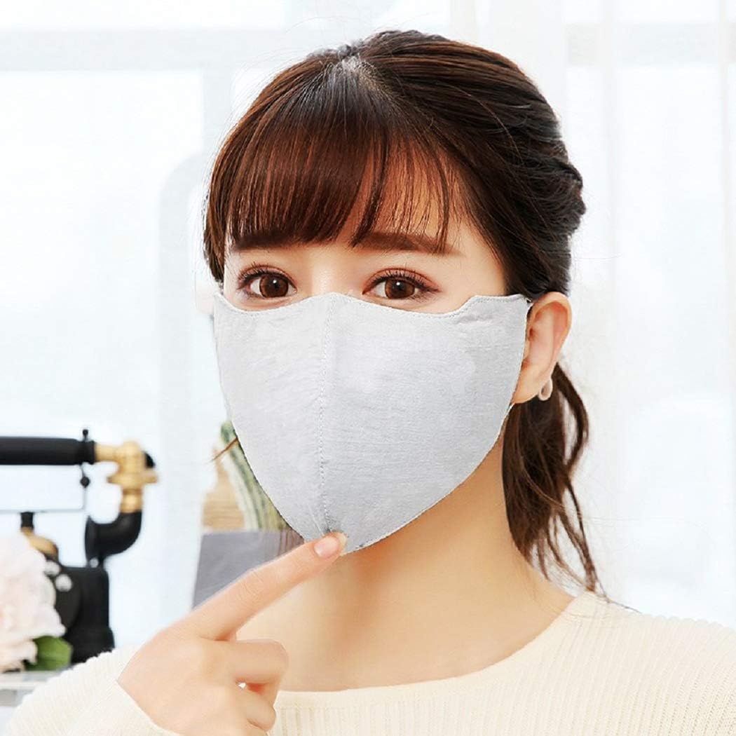 Gedone Mask Anti Dust Pollution Dust Mask,Washable Cotton PM2.5 Face Mask With Adjustable Straps Mask for Kids Man and Woman