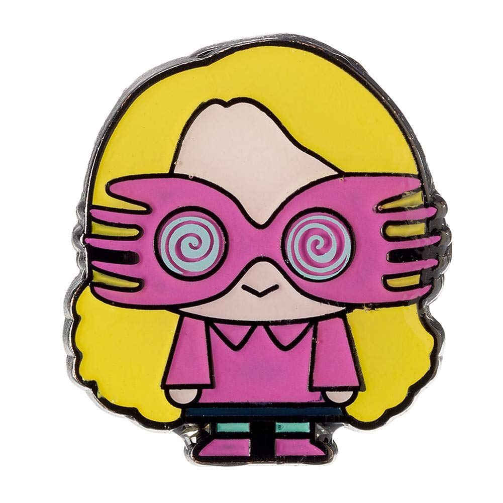 Harry Potter Official Luna Lovegood Pin Badge PBC0081 by The Carat Shop