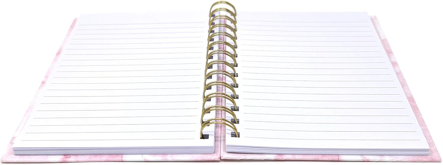 The Leonardo Collection Marble Notebook Dream Achieve Pink - Image 4
