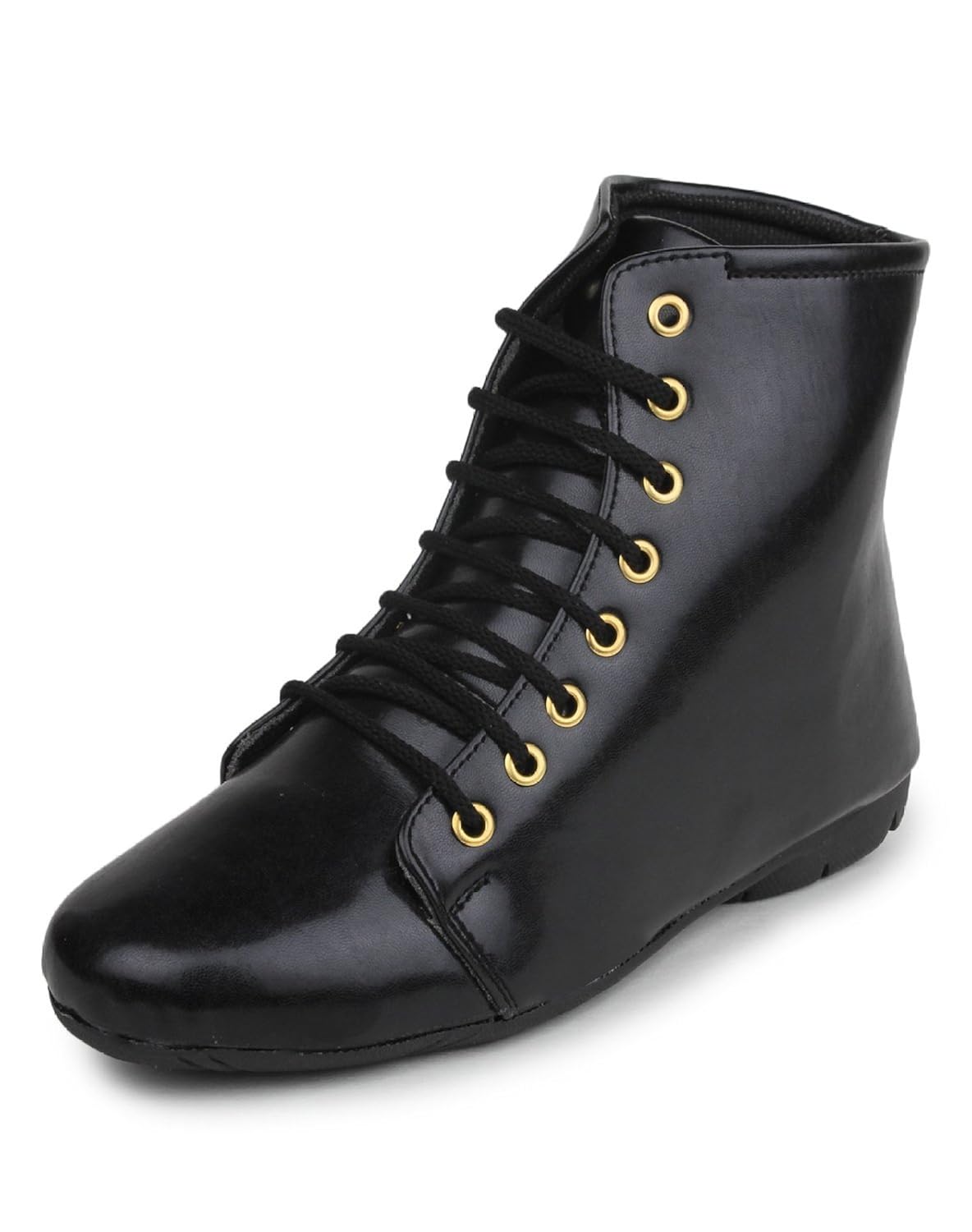 meriggiare women synthetic black boots