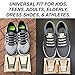No Tie Shoelaces For Adults and Kids (Black)