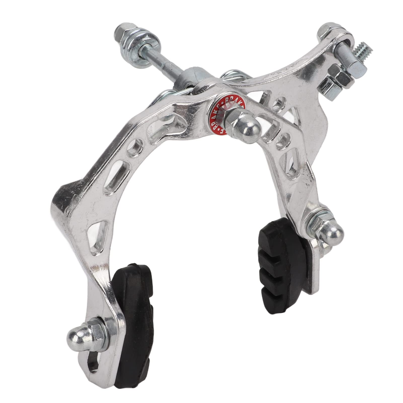 Alomejor Bike Brake Caliper Bike Rim Brake Front/Rear Brake Caliper for Motorcycle Mountain Bike(Silver)