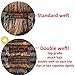 LELINTA 7Pcs 16 Clips 24 Inch Wavy Curly Full Head Clip in on Double Weft Hair Extensions Dark Brown To Ginger Brown