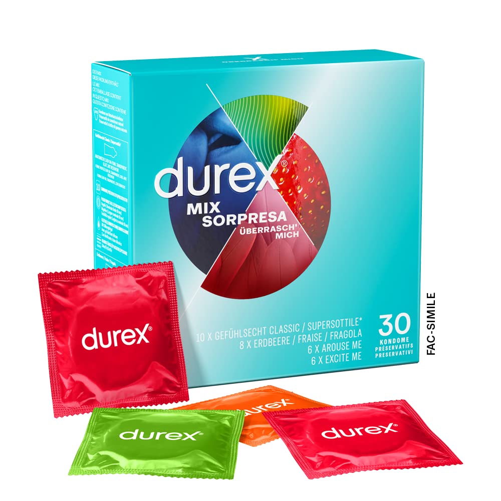 Durex Fun Explosion Condoms Variety Pack - Pack of 40