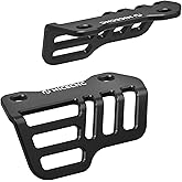 NICECNC Luggage Bag Fixed Bracket Rear Luggage Tie Down Brackets Compatible with Yamaha Tenere 700 /XTZ700 2019-2024, Tenere 700 Rally Edition 2020-2024, Aluminum, CNC-machined, Black