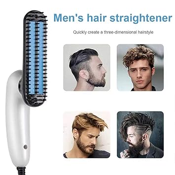 Layopo Beard Straightener 360 Degree Swivel Design For Amazon In
