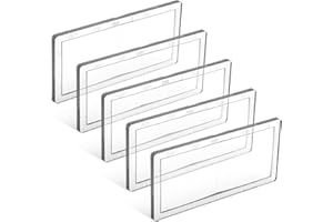 Chapou 5 Pieces PC Magnification Welding Lens 2" x 4.25" Magnifying Helmet Replacement Lens Compatible with Most Welding Helmets