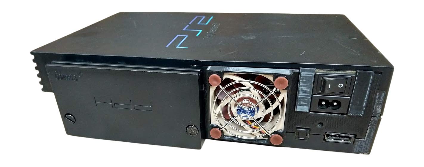 TPO - PlayStation 2 Fat Noctua Fan Upgrade Modification (SCPH-30000 & 50000) PS2 Mod