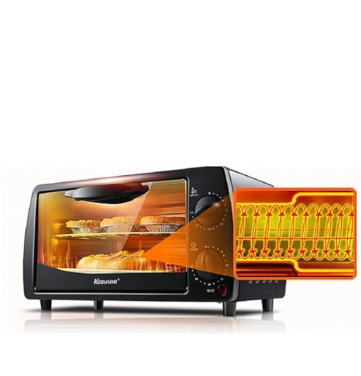 Amazon.com: dulplay horno tostador, horno eléctrico, mini ...