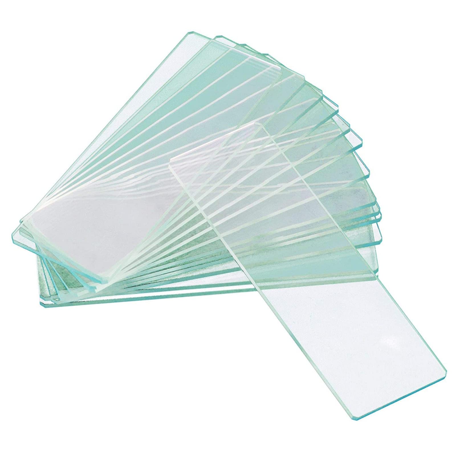 Cura Farma Object Holder Slides for Microscope Molati with Sandblast Band Laboratory 72 Pieces - Original Farma Care