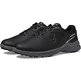 Callaway Solana TRX V3 Golf Shoes | Waterproof opti-dri Microfiber Leather Upper, Removable Pulsar cleats, PLUSfoam insole, 5-Spike Dura-Rubber Outsole