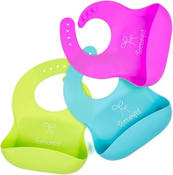 amazon silicone bibs