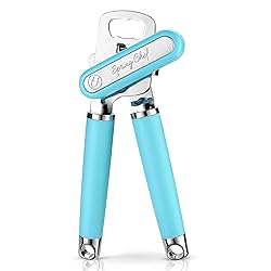 Spring Chef Stainless Steel Can Opener - Manual