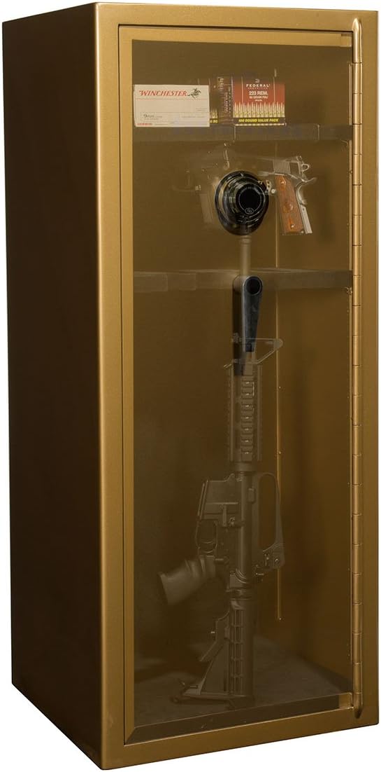 20x20x48 in Wall Safe by Kodiak Safe - Black Camo Exterior, Leopard Interior
