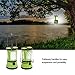 SOLLED 600lm Rechargeable LED Camping Lantern, Portable Water Resistant Tent Light with 2 Detachable Flashlights Torches USB Cable Car Charger Compass for Outdoor Camping Hiking Emergency