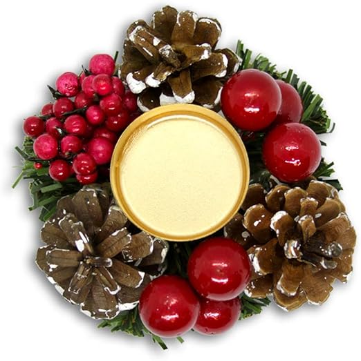 Amazon Com Cocod Or Winter Tea Light Candle Holder Christmas Decoration For Home Office Winter Candle Holder Red X Mas Holiday Kitchen Dining