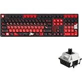 Akko Wireless Gaming Keyboard The Degenerate 5108B Plus Hot-Swappable Tri-Mode Mechanical Keyboard RGB Backlight, Piano Pre Lubed Switch