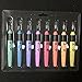LED Crochet Hook Set, 8Pcs LED Lite Hooks Light Up Knitting Needles Weave Sewing Tool - Size 2,5mm To 6mm (H01)