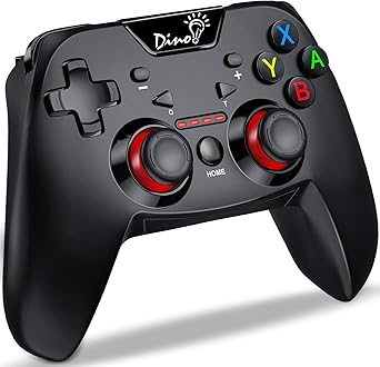 Amazon Co Jp Switch コントローラー Dinofire スイッチ コントローラー 連射 Hd振動 無線 プロコン 任天堂 Switch 対応 小型 家電 カメラ