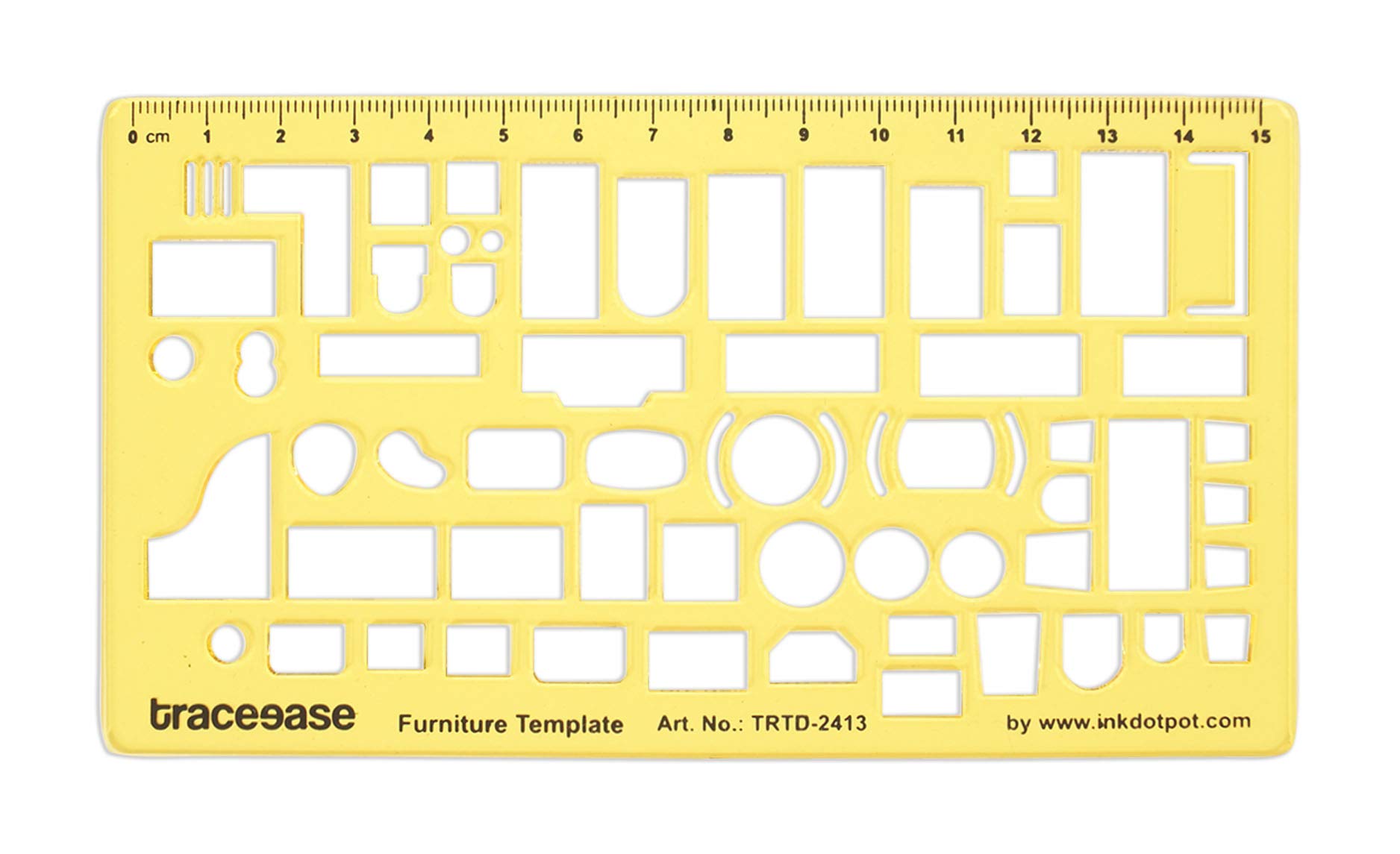 Traceease House Plan,Interior Design & Furniture Stencil for Kitchen/Bed/Bath,Drafting Tools,Furniture Templates