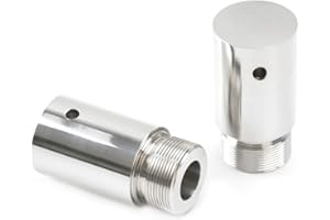 Dasen 2" Fork Tube Extension 39mm Compatible with Harley Sportster 883 1200 XL Dyna Glide FXR