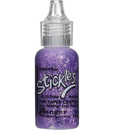 Amazon.com: Ranger SGG01-911 1/2-Ounce Stickles Glitter Glue, Silver