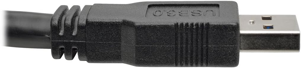 Amazon Com Tripp Lite 20m Usb 3 0 Active Super Speed Extension Repeater Cable Usb A M F U330 20m Computers Accessories