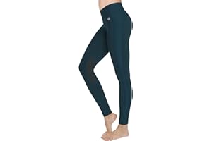 FitsT4 Sports Women's Riding Tights Knee Patch Ventilated Active Schooling Tights
