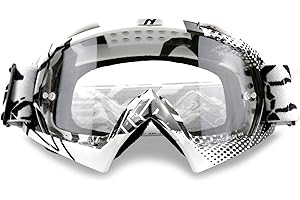 NENKI Dirt Bike Goggles Adult Motocross Dirtbike 4 Wheeler MX ATV Off Road Goggles Glasses Anti Fog Lens for Men Women