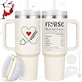LiqCool Nurse Gifts, 40 Oz Best Nurse Tumbler with